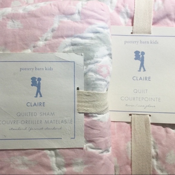 Potter Barn Kids Claire Quilt Set Twin New - Picture 2 of 5
